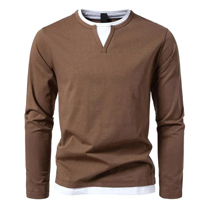 Lucas™️ | Premium Longsleeve van gekamd katoen