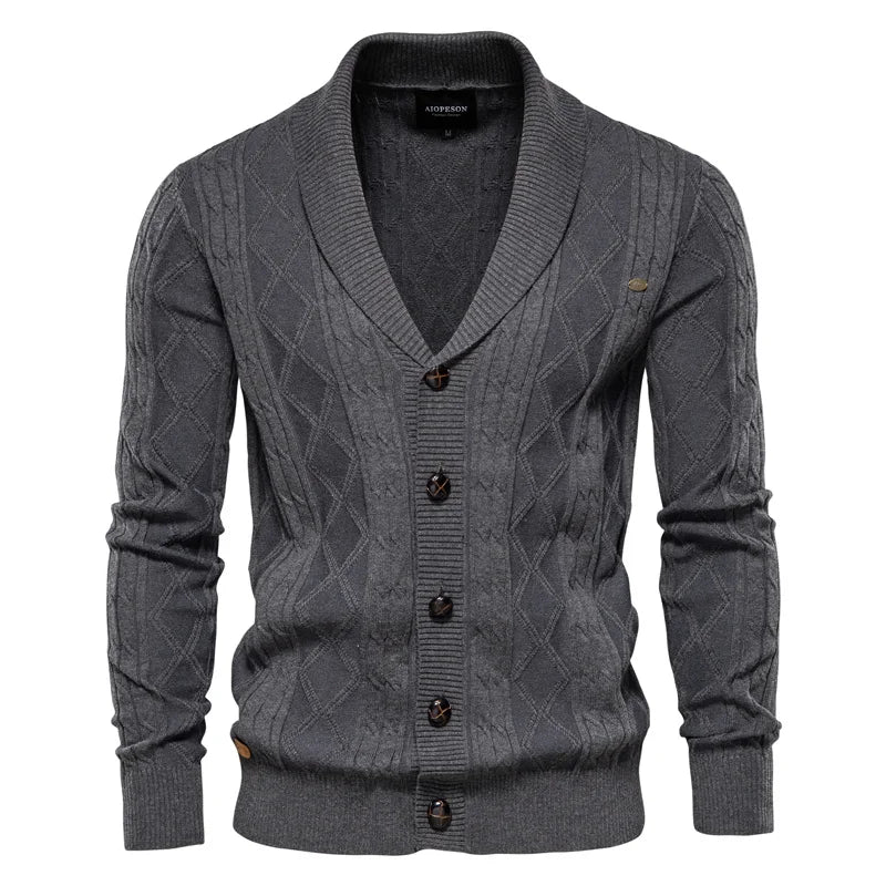 Benjamin™️ | Heren Cardigan met Knoopsluiting
