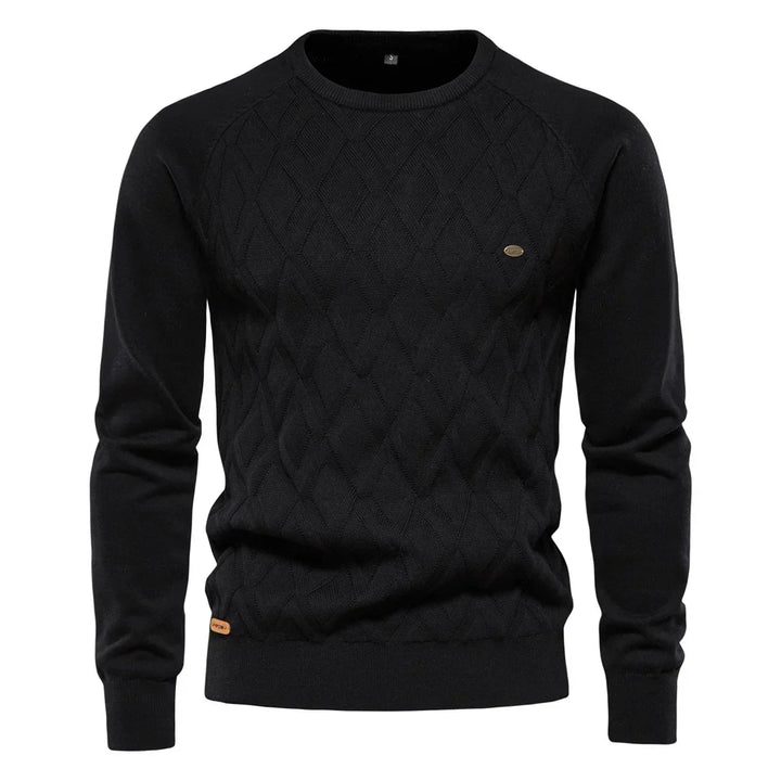 Milan™️ | Herenpullover met Ruitpatroon