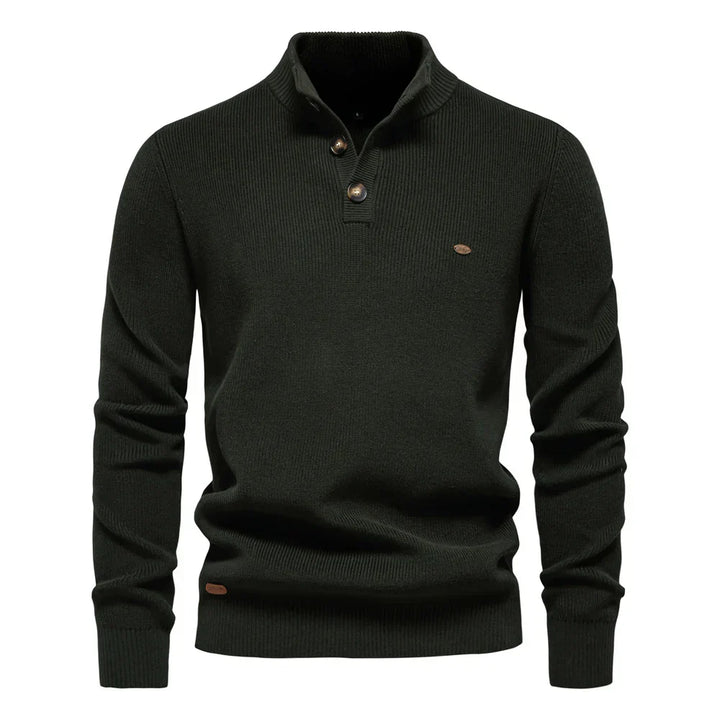 Finn™️ | Herenpullover met knoopdesign