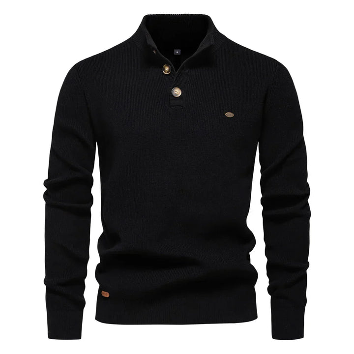 Finn™️ | Herenpullover met knoopdesign