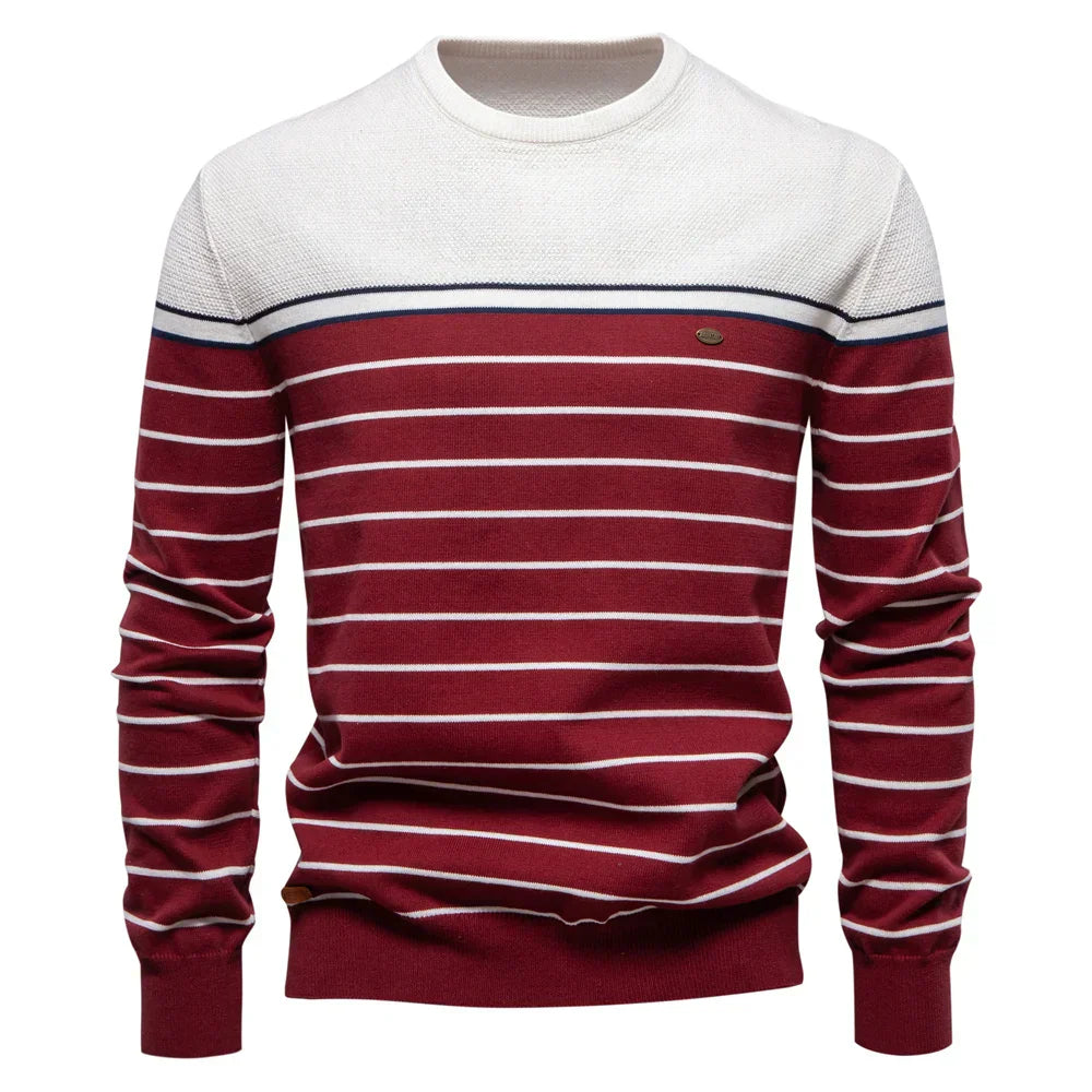 Levi™️ | Herentrui met streepjespatroon