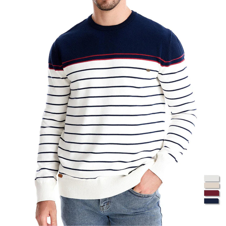 Levi™️ | Herentrui met streepjespatroon