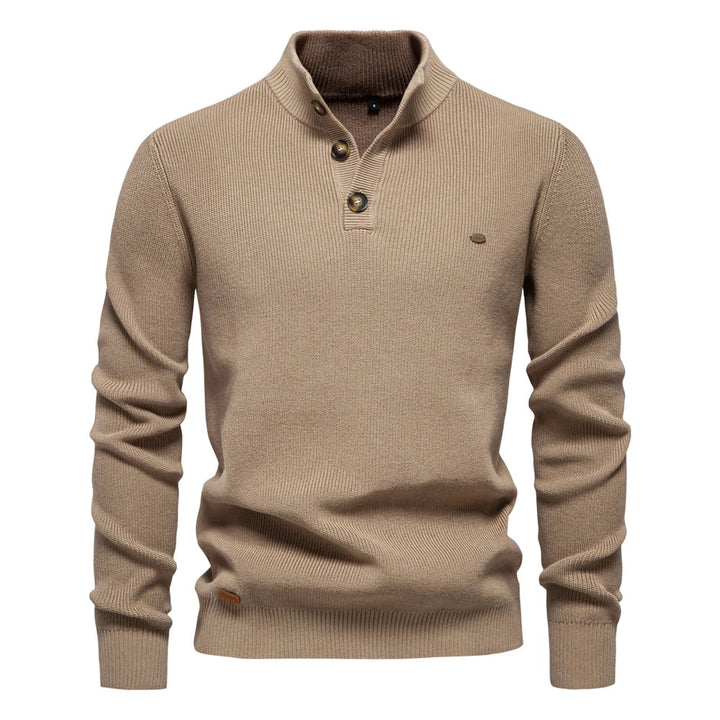Finn™️ | Herenpullover met knoopdesign