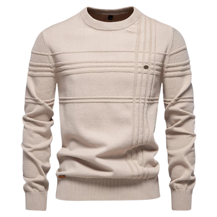 Sem™️ | Stijlvolle herenpullover met ruitdesign